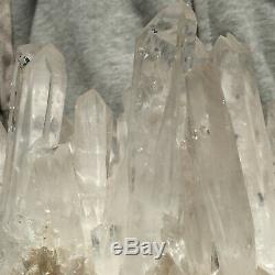 6250g Large Natural White Quartz Crystal Cluster Point Healing Mineral Specimen