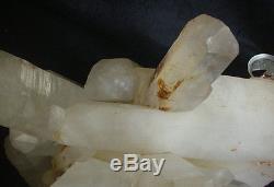 67.7lb Large Natural Clear Quartz Crystal Cluster Points