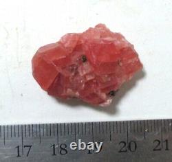 67 ct Sweet Home Rhodochrosite crystal cluster Millennium Pocket Colorado