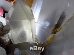 68.28lb RARE HUGE NATURAL Clear Quartz Crystal cluster Points Specimens
