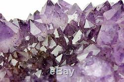 6910g Beautiful Natural AMETHYST Purple quartz Crystal Geode Cluster Specimen
