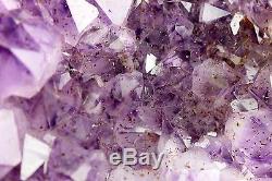 6910g Beautiful Natural AMETHYST Purple quartz Crystal Geode Cluster Specimen