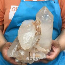 7.15LB Natural Crystal Cluster Specimen Quartz Reiki Healing