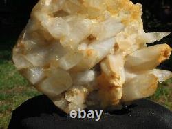 7.2 LB Natural Clear White Quartz Crystal Cluster Mineral Specimens