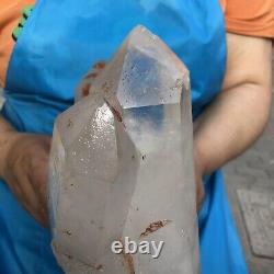 7.32LB Large Natural White Quartz Crystal Cluster Rough Specimen Healing Stone