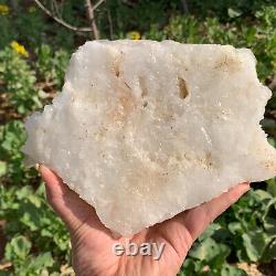 7.5 LB Natural Clear Quartz Cluster Crystal Mineral Point Healing TQS7577