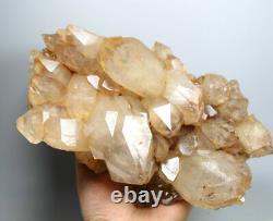 7.70lb Natural Beautiful Citrine Quartz Crystal Cluster POINT Mineral Specimen