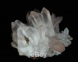 7.73lb AAA+++ Clear Natural White QUARTZ Crystal Cluster Specimen