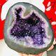 7.8lb Natural Amethyst Geode Quartz Cluster Crystal Specimen Healing Uruguays973