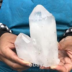 720g Natural Clear Crystal Mineral Specimen Quartz Crystal Cluster