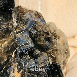 7440g Natural Smoky Quartz Crystal Cluster Mineral Specimens AH253