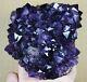 750g Natural Uruguayan Amethyst Geode Crystal Cluster Violet Specimen
