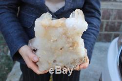 7860g Beautiful Natural CLear Quartz Crystal Cluster Specimen Tibet H002