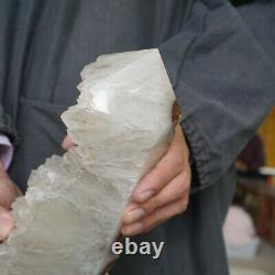 7LB 10.4 Natural Agate Carnelian Quartz Crystal Cluster Tower Geode Healing