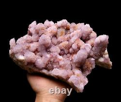 8.29lb Natural Amethyst Quartz Point Crystal Cluster Healing Mineral Specimen