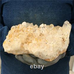 8.2LB Natural Clear Quartz Cluster Crystal Mineral specimen healing YZ1325-ia-A