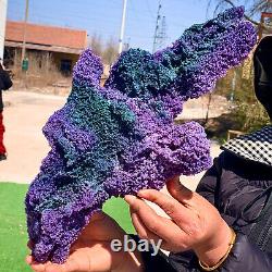 8.80LB Natural purple grape agatequartz crystal granular mineralspecimen