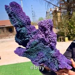 8.80LB Natural purple grape agatequartz crystal granular mineralspecimen