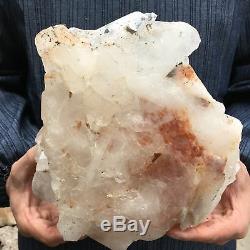 8.8LB Natural Clear quartz cluster Mineral crystal specimen healing 8'' ACC2-FA