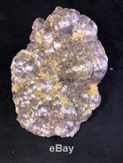 8 Purple Mica Lepidolite Mushroom Natural Crystal Quartz Cluster