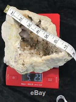 8 Quality Large Amethyst Citrine KY Quartz GEODE Crystal Cluster Natural 5.2Lb