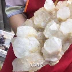 8560G Natural Clear Quartz Cluster Crystal Cluster Mineral Specimen Heals