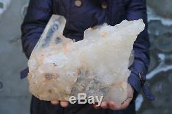 8600g(18.9lb) Beautiful Natural CLear Quartz Crystal Cluster Specimen Tibet H101