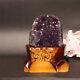 935g Natural Amethyst Quartz Cluster Crystal Specimen Reiki Healing + Stent