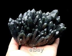993.6g Great discovery Green Quartz Crystal Cluster Mineral Specimen/China