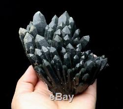 993.6g Great discovery Green Quartz Crystal Cluster Mineral Specimen/China