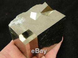 A GIANT! 100% Natural Stepped PYRITE Crystal Cube Cluster! From Spain 765gr
