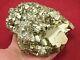 A Huge Rhombic Pyrite Crystal Cluster From Peru! 2522gr