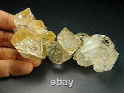 A+ Herkimer Diamond Water Clear Quartz Crystal Cluster New York Sweet Chain