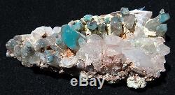 A Quality, Large Ajoite included Quartz Crystal Cluster Messina, South Africa