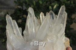 AAA+++ Clear Natural QUARTZ Crystal Cluster Tibetan Specimen