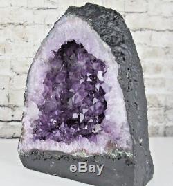 AAA+ HIGH QUALITY PURPLE AMETHYST CRYSTAL QUARTZ CLUSTER GEODE CATHEDRAL 16.5 lb