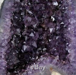 AAA+ QUALITY PURPLE AMETHYST CRYSTAL QUARTZ CLUSTER GEODE CATHEDRAL 13.30 lb