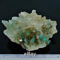 AJOITE in QUARTZ Phantom Crystal Cluster 389 grams 4.20 Messina Mine, S. Africa