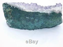 AM46 Amethyst Geode Large Crystal Quartz Cluster Brazil Great Gift