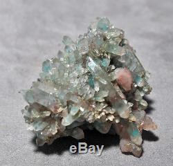 Ajoite in Quartz 3.97 inch. 57 lb Natural Crystal Cluster Namibia