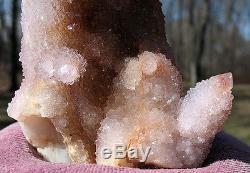 Amethyst Cactus / Spirit Quartz Crystal Cluster
