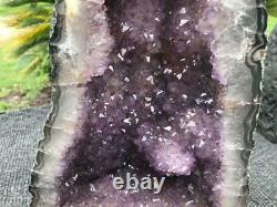 Amethyst Cathedral Geode Crystal High Quality Beautiful Clusters / Free Shipping