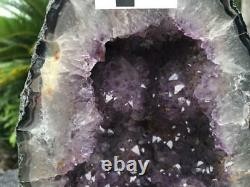 Amethyst Cathedral Geode Crystal High Quality Beautiful Clusters / Free Shipping
