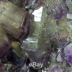 Amethyst Cathedral Large Geode Cave Natural Quartz Crystal Cluster 4.35kg 19cm