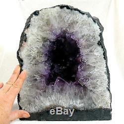Amethyst Cathedral Quartz Crystal Cluster Natural Large Geode Cave 14.3kg 28cm