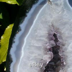 Amethyst Cathedral Tall Cave Natural Quartz Crystal Cluster Geode 7kg 33cm high