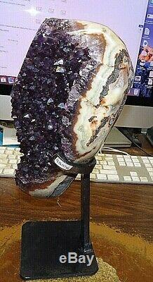 Amethyst Crystal Cathedral Geode Uruguay Cluster Stand Stalactite Bases Aaa Gd