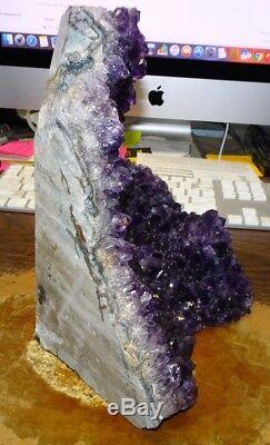 Amethyst Crystal Cluster Geode Cathedral From Uruguay