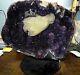Amethyst Crystal Cluster Geode Uruguay Cathedral Full Stalactites Stand Rare