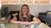 Amethyst Crystal Meaning Healing Quartz Purple Amethyst